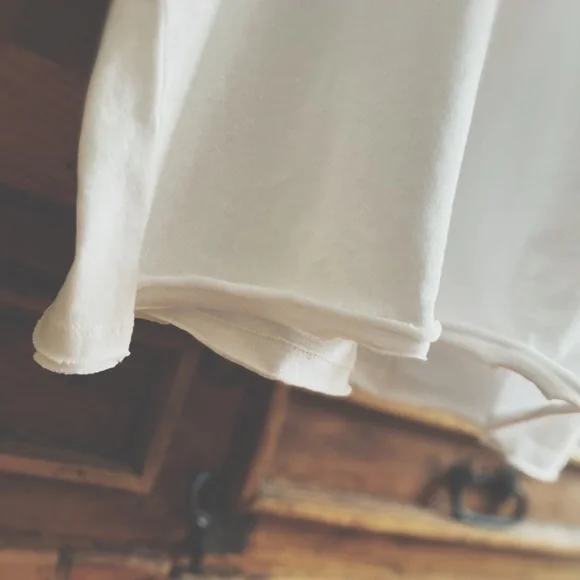 Abercrombie & Fitch Custom Cutoff Graphic Tee Floral White XXL - Picture 11 of 12